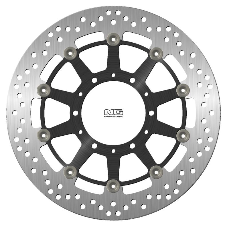 Brake disc (rotor) front SUZUKI DL 650 V-STROM ABS / XT ABS '20-22, DL 1000 V-STROM ABS / XT ABS / ADVENTURE ABS '20, DL 1050 V-STROM ABS / XT ABS / XT EXPLORER ABS '20-22 (310x121,50x5MM) (5X10,25MM) Floating (Aluminium center), NG Brakes
