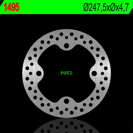 Brake disc (rotor) front/rear POLARIS RANGER 1000 '14-'15 (247,5X4,7) (4X15,4MM), NG Brakes