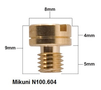 MAIN NOZZLE MIKUNI TYPE N100/604 DIAMETER #117.5 (1 PC.), ProX