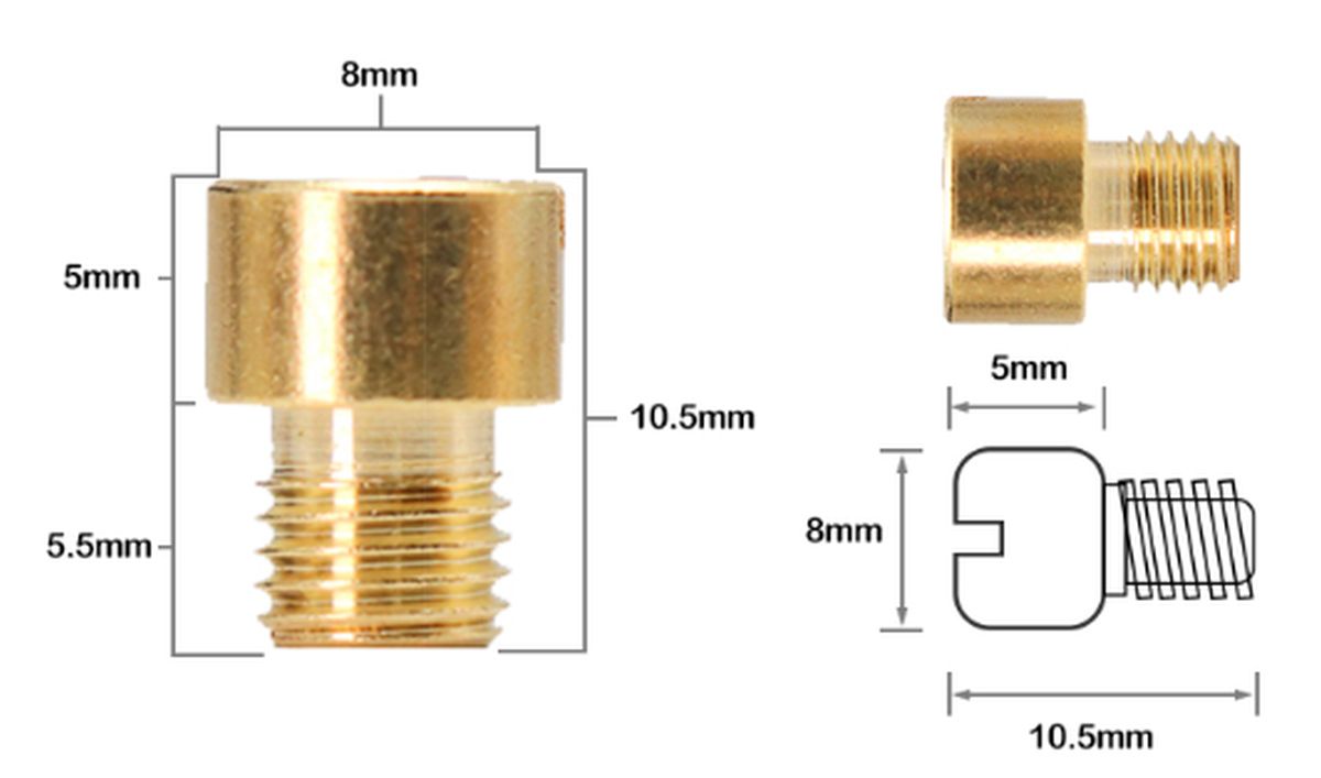 MAIN NOZZLE MIKUNI TYPE VM11/22 DIAMETER #75 (1 PC.), ProX