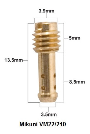 IDLE JET MIKUNI TYPE VM22/210 DIAMETER #45 (1 PC.), ProX