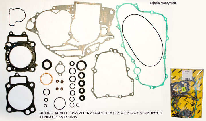 GASKET SET WITH ENGINE SEAL KIT HONDA CRF 250R '10-'17, ProX