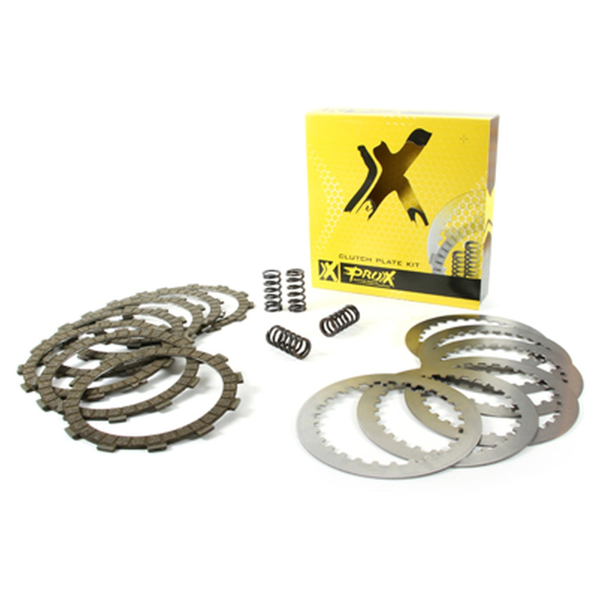CLUTCH DISCS WITH SPACERS AND SPRINGS (COMPLETE SET) HONDA XR 600R '85-'00, ProX