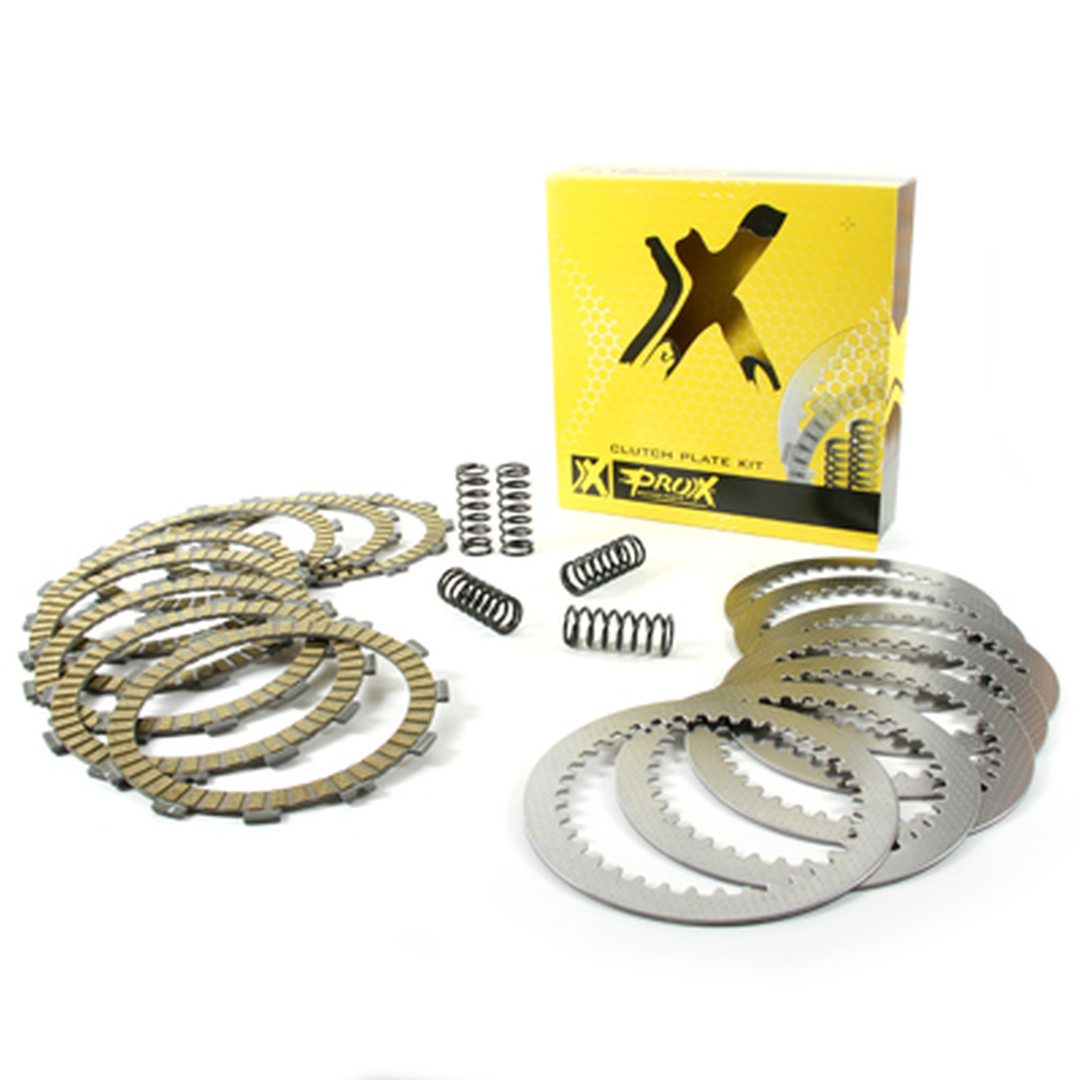 CLUTCH DISCS WITH SPACERS AND SPRINGS KAWASAKI KXF 450 '10-18, KLX 450R '08-20, ProX