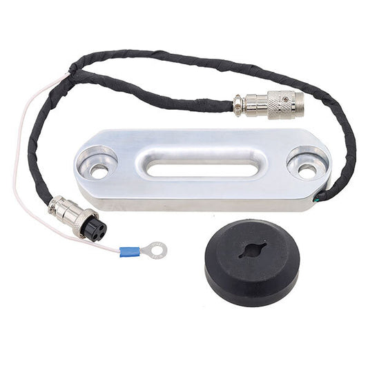 WINCH ROPE GUIDE WITH AUTOMATIC OVERPULL PROTECTION
