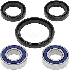 FRONT WHEEL BEARINGS WITH SEALS HONDA TRX 125 '85-'88, TRX 90 '93-'22, YAMAHA YFM 100 '87-'91, YFM 125 GRIZZLY '04-13, YFM 50 RAPTOR '04-08, YFM 80 BADGER '87-01, YFM 80 GRIZZLY '05-08, YFM 80 RAPTOR '02-08 (25-1052), Bearing WorX