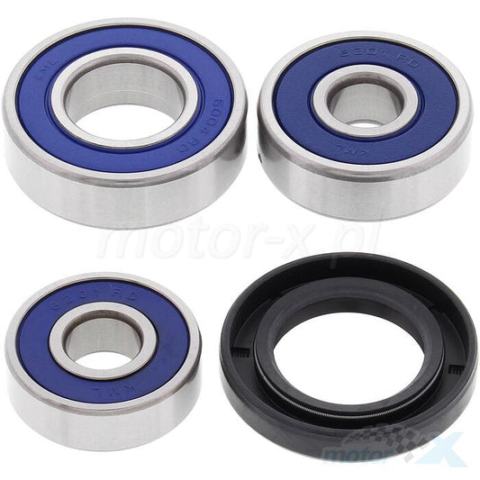 REAR WHEEL BEARINGS WITH SEALS KAWASAKI KLX 110 '02-'23, KLX 110 L '10-'22, SUZUKI DRZ 110 '03-'06 (25-1400), Bearing WorX