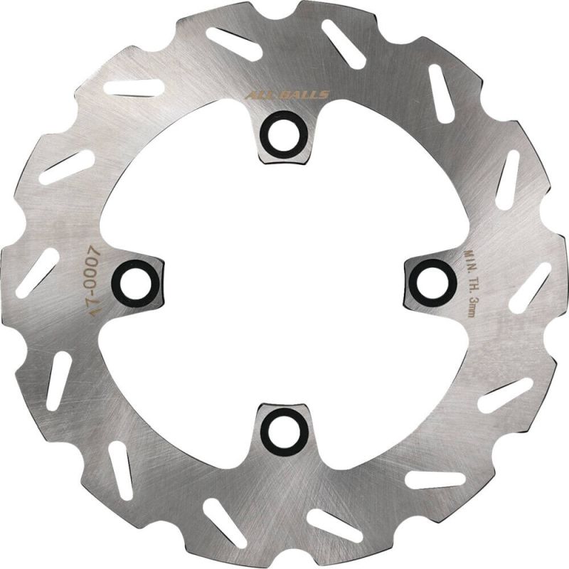 Brake Disc (Rotor) Front KAWASAKI KVF 360 A/B/C PRAIRIE '03-'13, KVF 650 BRUTE FORCE '05-'13, KVF 650 PRAIRIE '02-'03, KVF 700 PRAIRIE '04-'06, KVF 750 BRUTE FORCE '05-'21, SUZUKI LTV-700F TWIN PEAKS '04-'06 (200X84X3,5MM) (4X10,5MM), All Balls