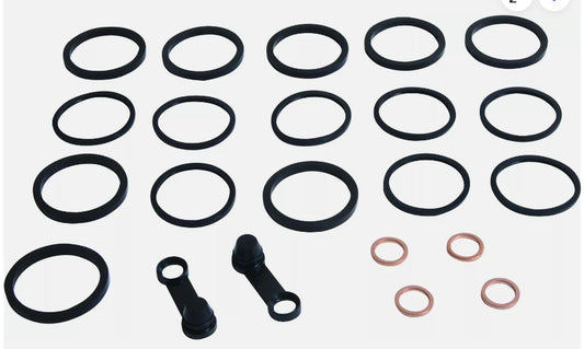 Caliper Rebuild Kit Front KAWASAKI H2 '17-'22, H2R '15-'21, Z H2 SE '21-'23, ZX10R '16-'23, ZX10RR '18-'23, ZX14R '18-'23, KTM DUKE R 890 '20-'22, SUPER DUKE GT 1290 '17-'19, SUPER DUKE R 1290 '14-'22, All Balls