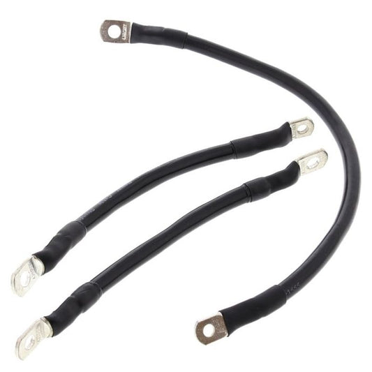 Battery Cable Kit (Length 2x20CM, 38CM, Transparent) HARLEY FXD SUPER GLIDE '95-'03, FXDBD DYNA STURGIS '92, FXDBS DYNA DAYTONA '89-'92, FXDC SUPER GLIDE CUSTOM '92, FXDL DYNA LOW RIDER '93-'03, FXDP DYNA POLICE '01-'03, All Balls