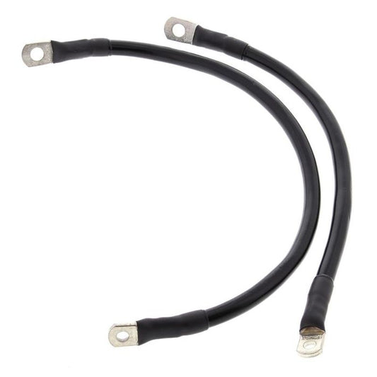 Battery Cable Kit (Length 30CM, 40,5CM, Transparent) HARLEY FXLR LOW RIDER CUSTOM '89-'94, FXR SUPER GLIDE '89-'94, FXRS CONV LOW RIDER '89-'92, FXRS LOW RIDER '89-'92, All Balls