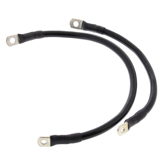 Battery Cable Kit (Length 28CM, 40,5CM, Transparent) HARLEY XL 1200 '97-'98, XL 1200 CUSTOM '97-'03, XL '81-'86, XL 883 STD '97-'02, XLH 1000 '81-'85, XLH 1100 EVOLUTION '86-'87, XLH 1200 '88-'03, XLH 883 STD '88-'03,, All Balls