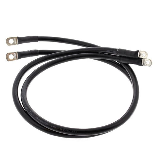 Battery Cable Kit (Length 2x84CM, Black) HARLEY FLHS ELECTRA GLIDE SPORT '89-'92, FLHTC ELECTRA GLIDE CLASSIC '89-'92, FLHTCU ELECTRA GLIDE ULTRA CLASSIC '89-'92, FLTC TOUR GLIDE CLASSIC '89-'92, All Balls