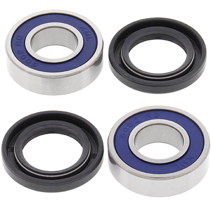 Wheel Bearing Kit FRONT WITH SEALS HONDA NSR125R 93-01, HYOSUNG TE50 , TE90 , SUZUKI LT-50 84-87, All Balls