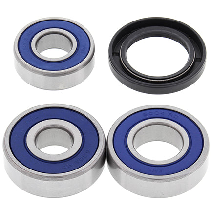 Wheel Bearing Kit Rear WITH SEALS HONDA CA 125 REBEL '95-'00, VT 125 SHADOW '99-'08, XL 125V VARADERO '01-'11 - Replaces 25-1599, All Balls
