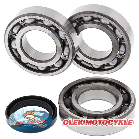 Crank Bearing Kit WITH SEALS POLARIS SPORTSMAN 400/500 HO '01-'03, All Balls