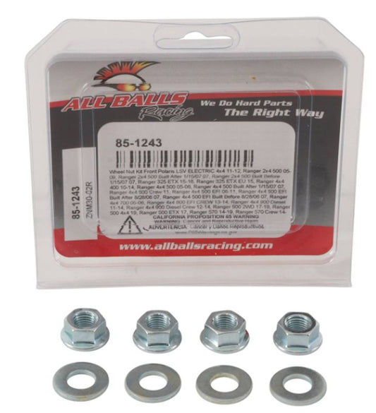 Wheel Nut Kit FRONT / REAR M10 X 1,25 POLARIS RANGER 325/500/570/700/900 - SEE ADDITIONAL DESCRIPTION - WITHDRAWN FROM OFFER, All Balls