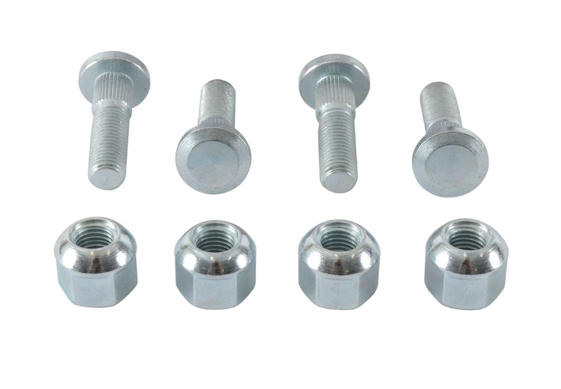 Wheel Stud and Nut Kit FRONT / REAR M10 X 1,25 HONDA TRX250/300/350/400/450/500 - SEE ADDITIONAL DESCRIPTION, All Balls
