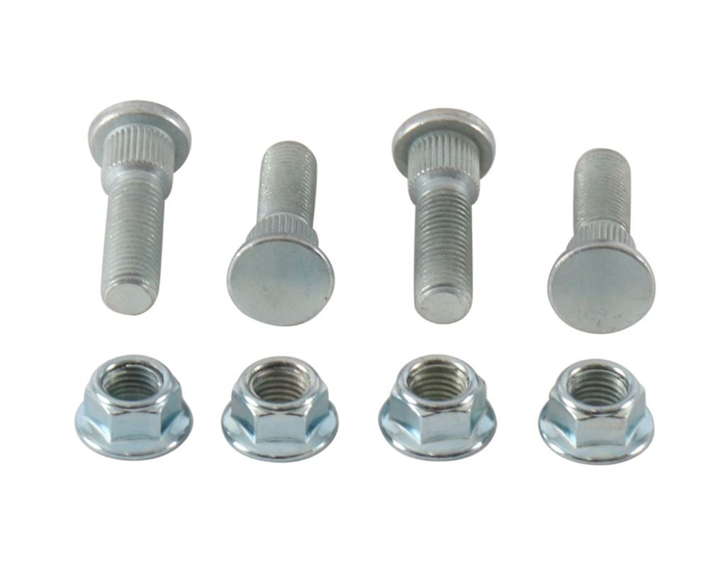 Wheel Stud and Nut Kit FRONT / REAR M10 X 1,25 YAMAHA RAPTOR 125/250/350/700, TIMBERWOLF 250, YFZ 450- SEE ADDITIONAL DESCRIPTION, All Balls