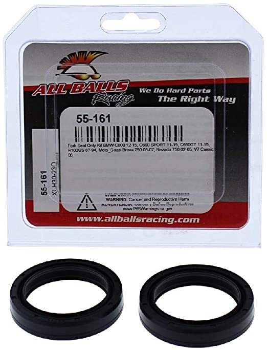 Fork Seal Only Kit BMW C600 12-15, C650GT 11-15, R100GS 87-94, MOTO GUZZI BREVA 750 03-07, NEVADA 750 02-05, V, All Balls