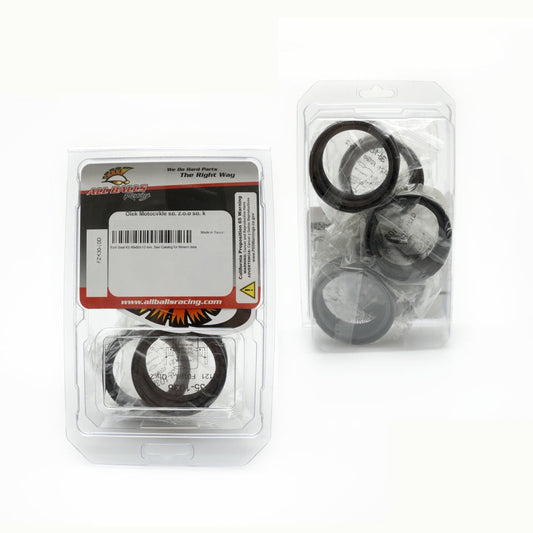 Dust Seal Only Kit 49X60,3X6/14 MM (set 10 pcs. = 5 Sets) HARLEY-DAVIDSON, HONDA, KAWASAKI, SUZUKI - PATRZ OPIS TOWARU, All Balls