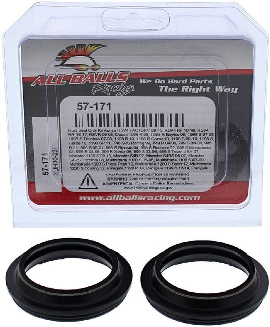 Dust Seal Only Kit APRILIA RSV4, TUONO 1100, DUCATI 1098/1198/749, MONSTER 1100/S4RS, MULTISTRADA 1000/1100/120, All Balls