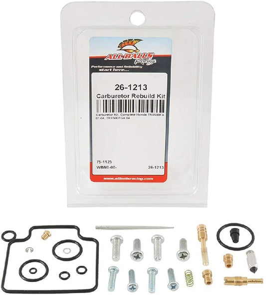 Carburetor Rebuild Kit HONDA TRX 500FA 01-04, TRX 500FGA 04, All Balls