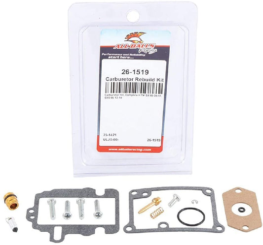 Carburetor Rebuild Kit KTM SX 65 09-18, All Balls