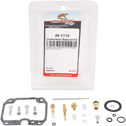 Carburetor Rebuild Kit SUZUKI DRZ 125 '03-'14, DRZ 125L '03-'14, All Balls