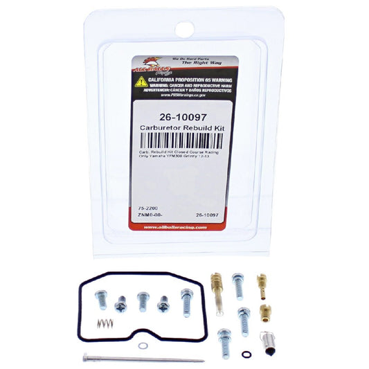 Carburetor Rebuild Kit YAMAHA YFM300 GRIZZLY '12-'13, All Balls