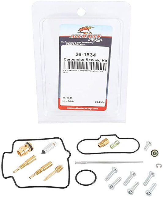 Carburetor Rebuild Kit YAMAHA YZ 125 '96-'97, All Balls