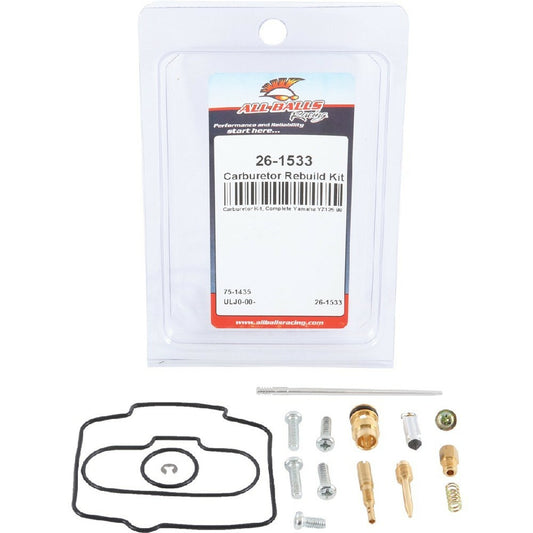 Carburetor Rebuild Kit YAMAHA YZ 125 '98, All Balls