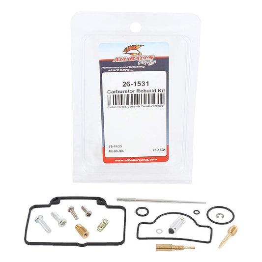 Carburetor Rebuild Kit YAMAHA YZ 250 '91, All Balls