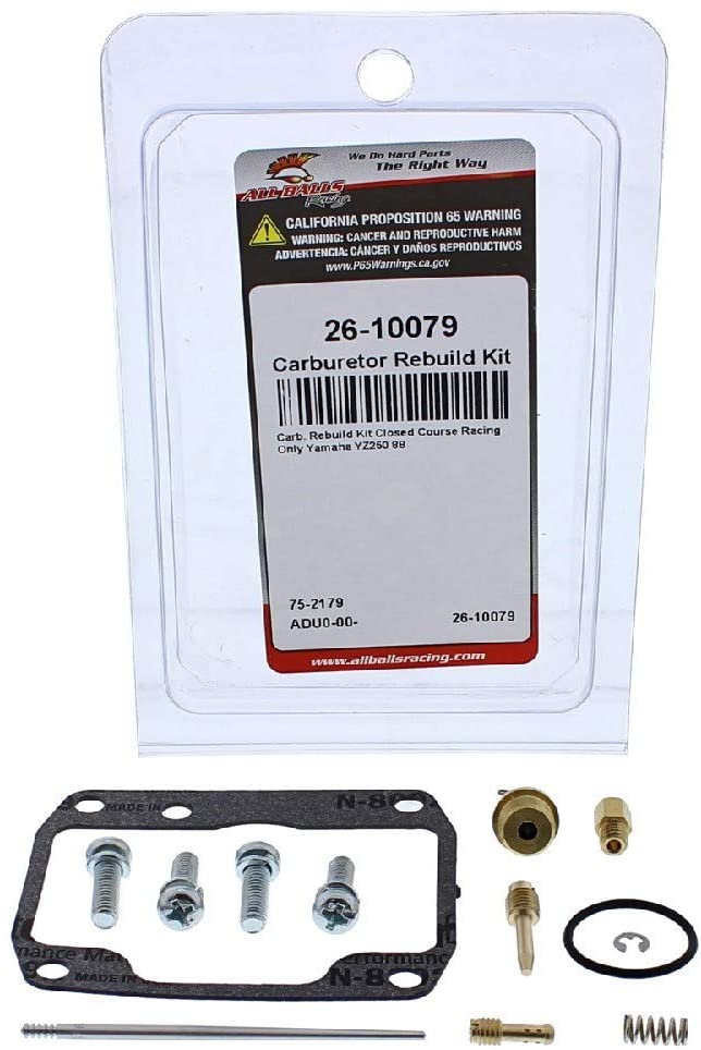 Carburetor Rebuild Kit YAMAHA YZ250 '88, All Balls