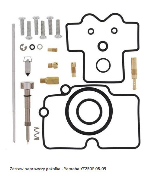 Carburetor Rebuild Kit YAMAHA YZF 250 '08-'09, All Balls