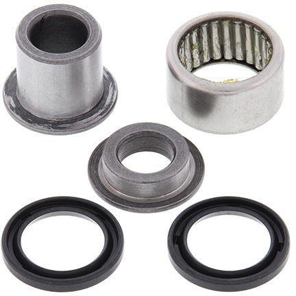 ZLower Rear Shock Bearing Kit SUZUKI LT-R450 06-11, DOLNE KAWASAKI KX 125 98-05, KX 250 98-07, KXF 250 04-19, KXF 450 06-19, SUZUKI RM 125/250 01-08, RMZ 250 07-22, RMZ 450 05-20 - Replaces 29-5022, All Balls