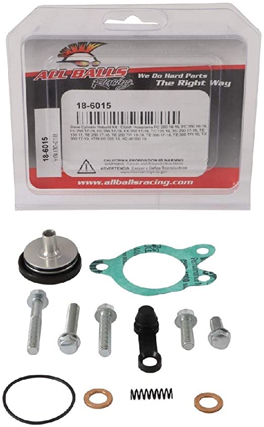 Clutch Slave Cylinder Rebuild Kit HUSQVARNA FC 250/350 16-19, FE 250/350 17-19, TE 250TPI 18-19, TE 300 17-18, TE 300 TPI 19, TC 125 19, 8, All Balls