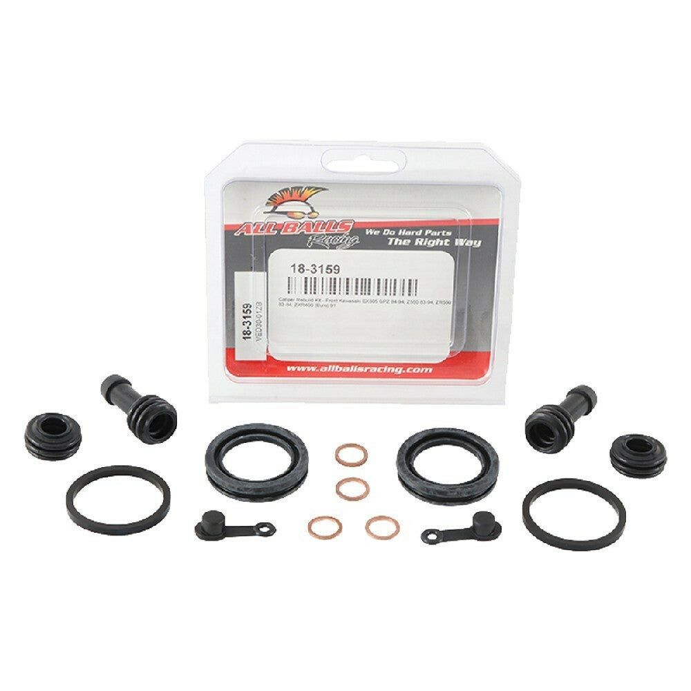 Caliper Rebuild Kit Front KAWASAKI EX305 GPZ 84-94, Z550 83-94, ZR550 83-84, ZXR400 91, All Balls