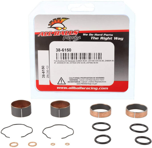 Fork Bushing Kit KAWASAKI ZL600A 86-87, ZX1100 GPZ 83-85, ZX600A 85-87, ZX600B 87-89, ZX750A GPZ 83-85, ZX750E 84-85, YAMAHA YZFR3 19, All Balls