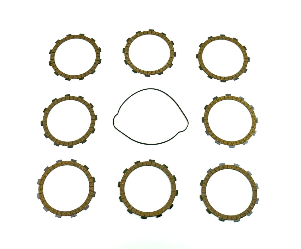 Clutch Plates With Clutch Cover Gasket KTM EXC-F 250 / 350 '17-'22, HUSQVARNA FE 250 '17-'22, FE 350 '17-'23, GAS GAS EC-F (EC F) 250 / 350 '21-'22, Athena