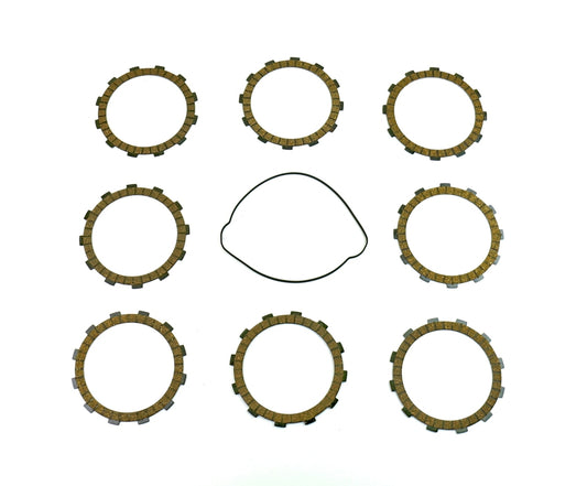 Clutch Plates With Clutch Cover Gasket KTM EXC-F 250 / 350 '17-'22, HUSQVARNA FE 250 '17-'22, FE 350 '17-'23, GAS GAS EC-F (EC F) 250 / 350 '21-'22, Athena