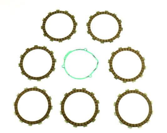 Clutch Plates With Clutch Cover Gasket HUSQVARNA CR 250/360 '95-'98, WR 250/360 '96-'98, Athena