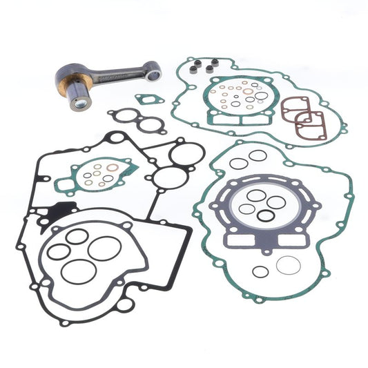 Connecting rod with engine gasket set KTM EXC 400 RACING '00-'03, EXC 450 RACING '03-'07, SX 400 RACING '00-'02, BETA RR 450 '05-'09, (MADE IN JAPAN), Athena
