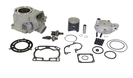 Complete Cylinder KAWASAKI KX 125 '03-'07 58MM BIG BORE +4MM (144CCM) COMPLETE WITH EXHAUST VALVE AND HEAD, Athena