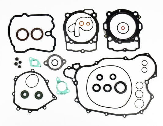 Gasket set KTM EXCF 450/500 '14-'16, HUSQVARNA FE 450/501 '14-'16 (with oil seals), Athena