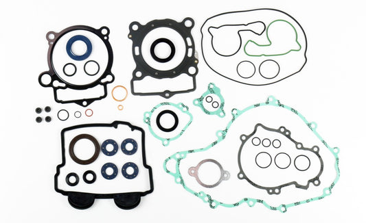 Gasket set KTM SXF 250 '13-15, EXCF 250 14, HUSQVARNA FC 250 14-15 (with oil seals) - replaces P400270850063, Athena