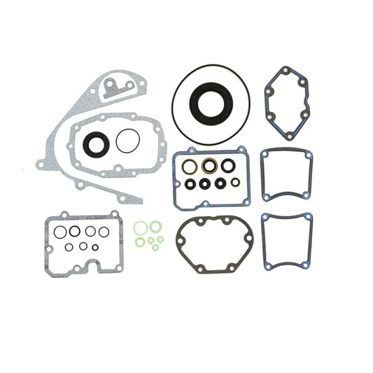 Gearbox gasket set with oil seals HARLEY DAVIDSON EVO 1340 FL/FLT/FX/FXR 4-5 Gears '84-'92, Athena