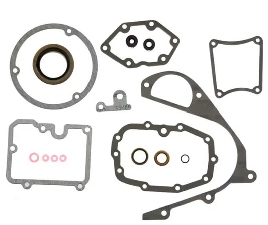 Gearbox gasket set with oil seals HARLEY-DAVIDSON SHOVELHEAD (OEM:33031-82), Athena