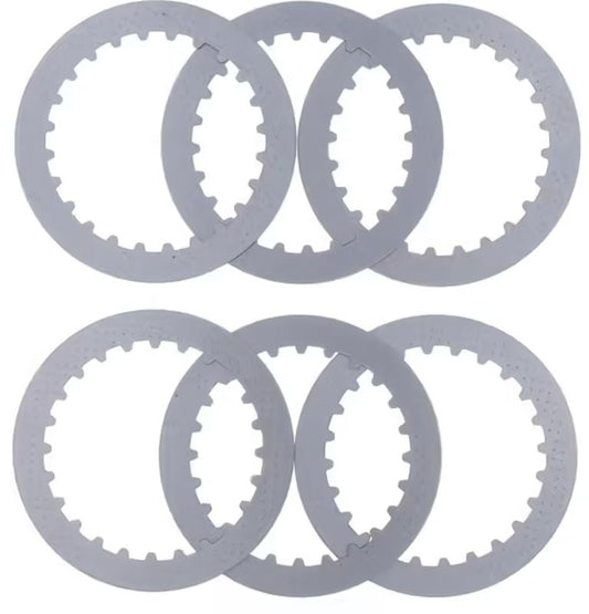 Steel Clutch Plates Kit HUSQVARNA CR 125 '95-' 13, TC/TE 250 '04-'13, WRE 125 '95-'12, WR 125 '98-'13, KTM EXC '04-'14, SX 125 '98-'19, SX 150 '09-'19, SXS 125 '00-'08, Athena