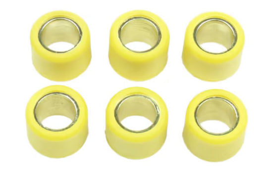 variator roller weights 6 pcs. 15X12 MM 5,6 GR. APRILIA AMICO /AREA / GULLIVER / RALLY / SONIC / SR 50, SCARABEO 50 / 100, BETA ARK 50, YAMAHA BWS / CR / CS / CW / JOG / YH / YQ / YW 50, Athena